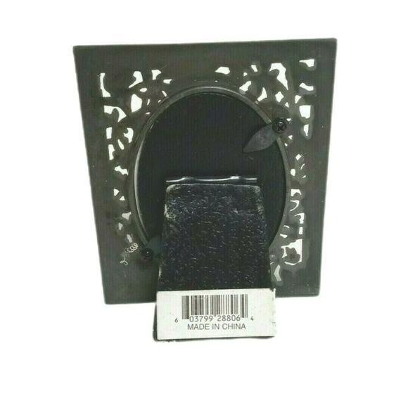 Baptism Pewter Frame Butterfly 3.5" Unisex Keepsake VTG 🦋 - Picture 4 of 10